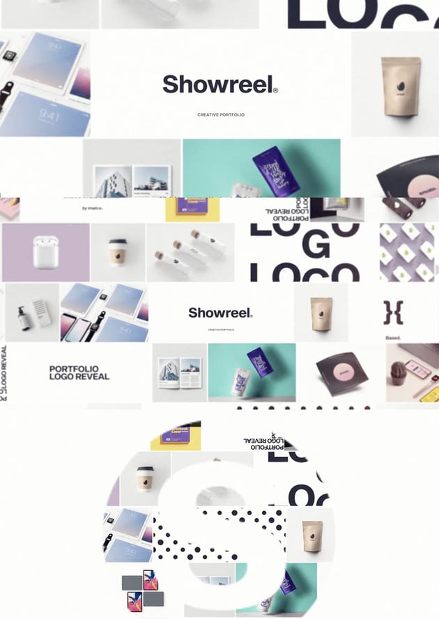 Portfolio Logo Reveal